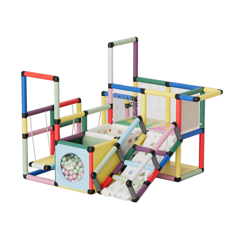 Kids Education School - 屋内幼児用滑り台クライミングキッズジャングルジムPP素材エコフレンドリー学校裏庭ショッピングモール遊び場セット教育用