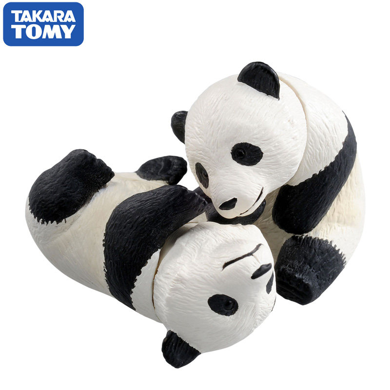 Kids Education Yes - タカラトミー アニア 811251 オリジナルベビージャイアントパンダ リアルな野生動物教育用子供向けコレクタブルモデル