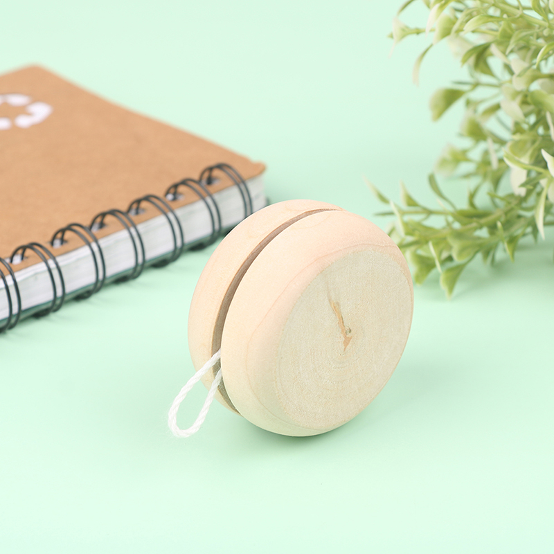 Kids Education Login - カラフルな木製ヨーヨーおもちゃミニ丸太ヨーヨー手作り DIY クラフト創造的な教育玩具子供の誕生日プレゼント