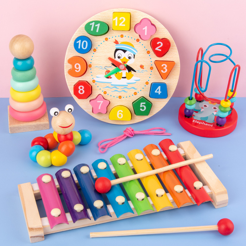 Kids Educational Songs - モンテッソーリ赤ちゃんのおもちゃ子供 3D 木製パズル早期学習赤ちゃんゲームおもちゃ教育木のおもちゃ子供の誕生日プレゼント