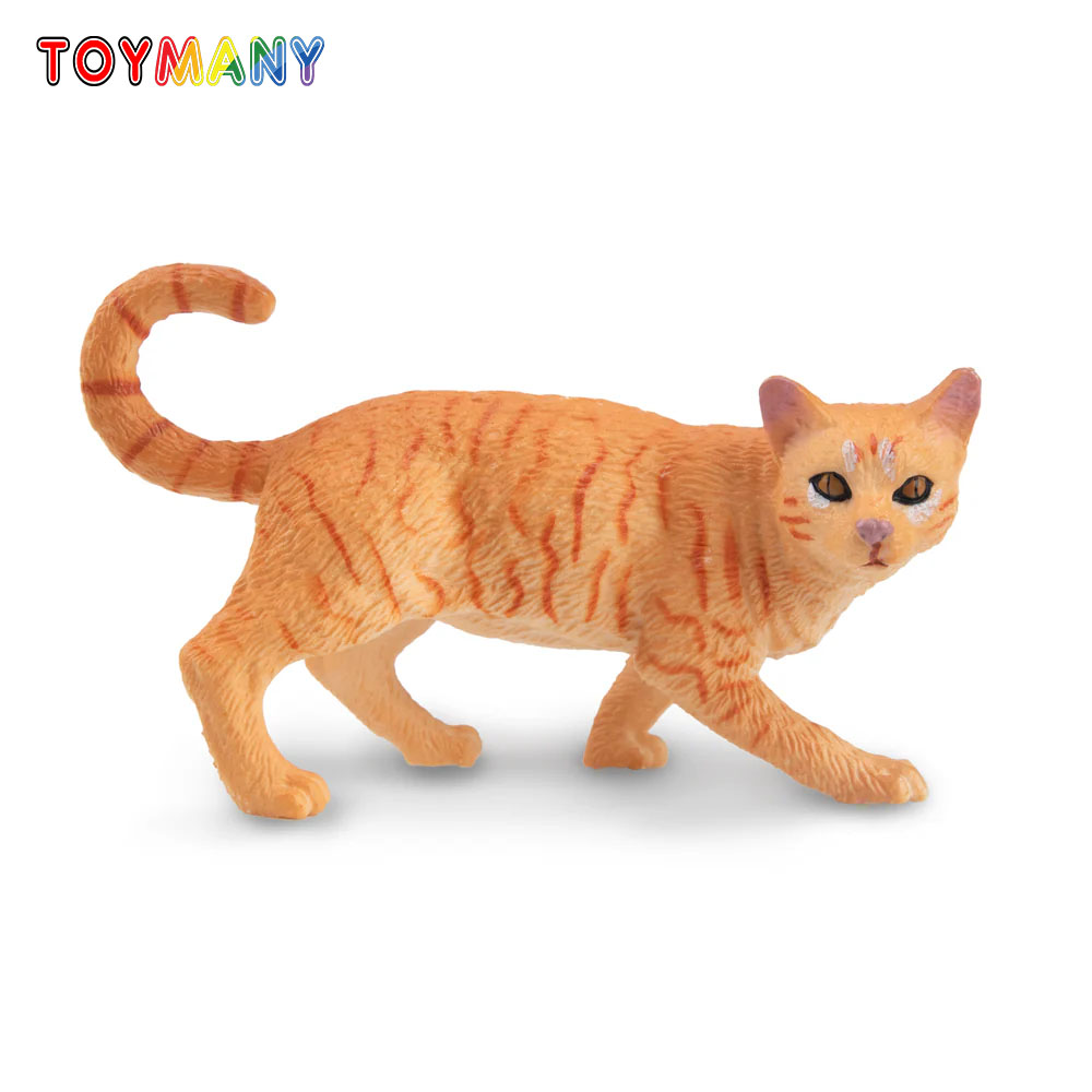 Kids Education Yes - Toymany シミュレーション ストライディング オレンジ タビー猫 ペット