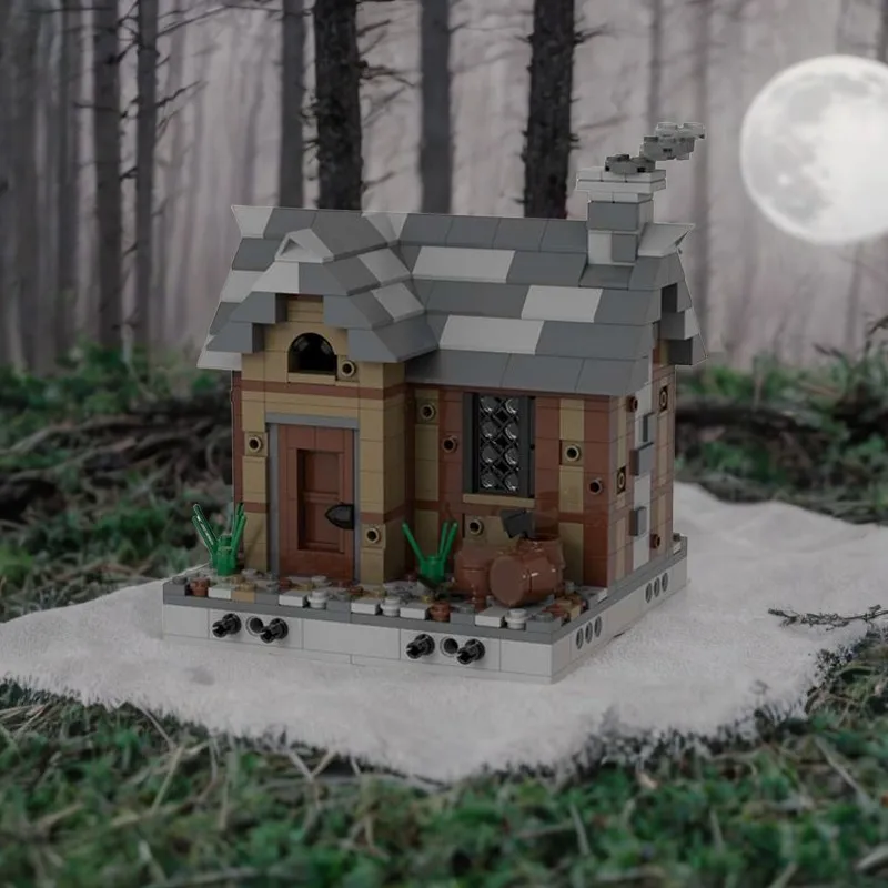 Kids Education Login - 594 個 MOC DIY 中世ログキャビン知育玩具クリエイティブ建設ブロッククリスマス誕生日ギフト子供のための