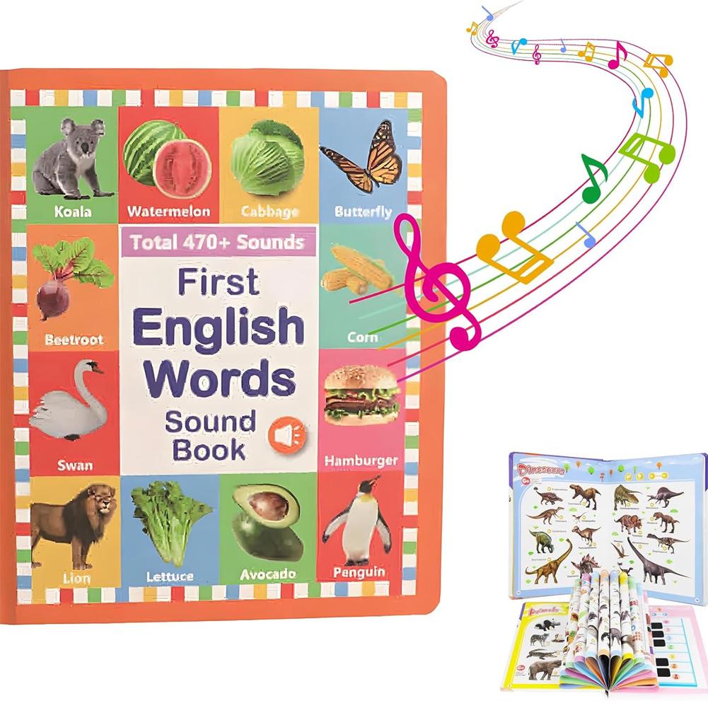 Kids Education Book - 英語オーディオ読書ブック自然啓蒙英語早期教育オーディオブックすべての年齢層の子供英語単語ブックに適しています