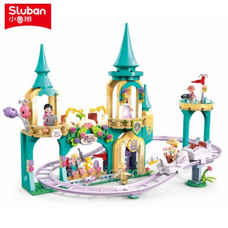 Sluban 448 個ドリームプリンセスワールド遊園地リー - Kids Education Park のレビューと価格