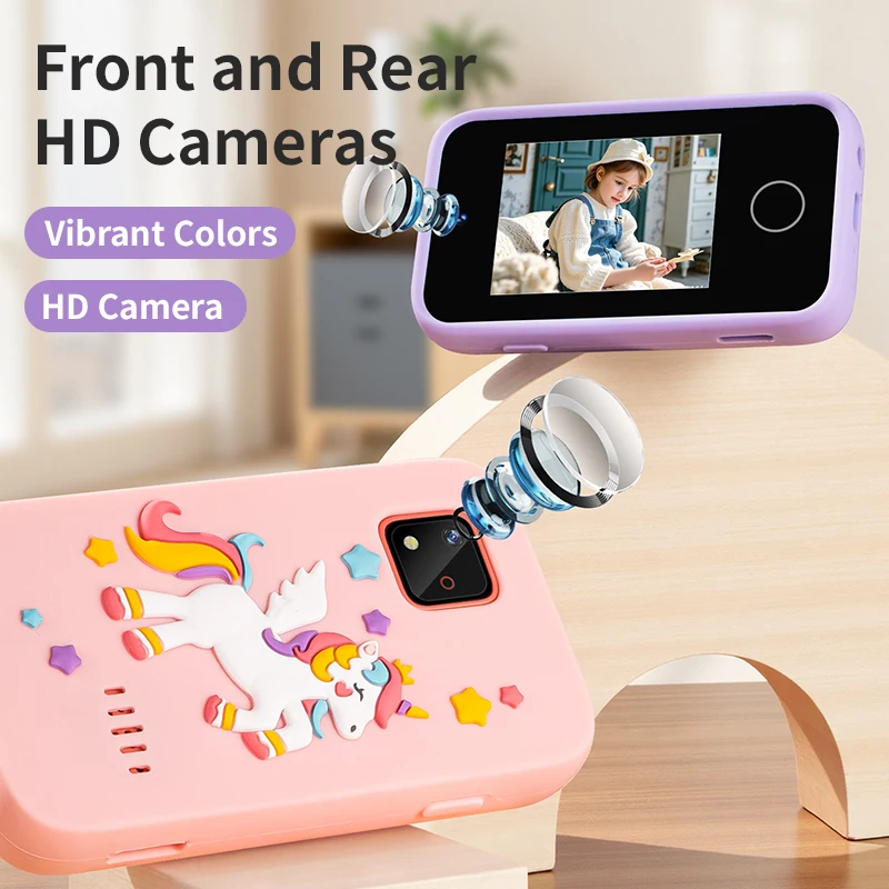 子供用スマートフォンカメラおもちゃ 2.4インチタッチスクリ - Kids Education Yes のレビューと価格
