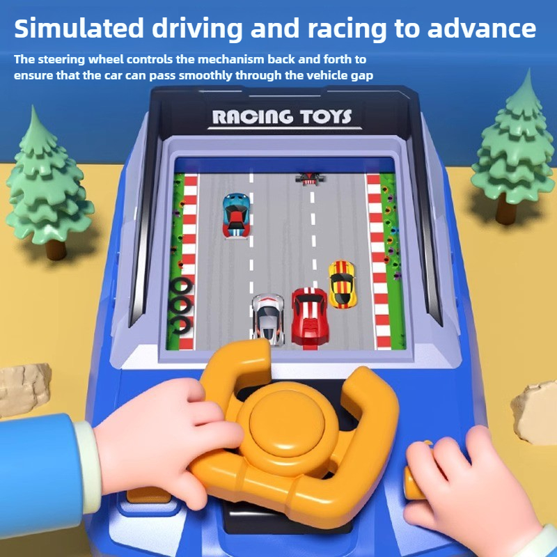 子供向け競技レースゲーム機 電子シミュレーションステアリング - Kids Educational Songs のレビューと価格
