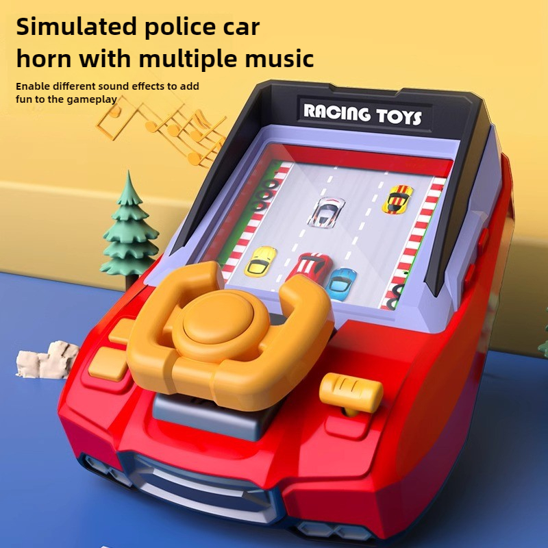 子供向け競技レースゲーム機 電子シミュレーションステアリング - Kids Educational Songs のレビューと価格