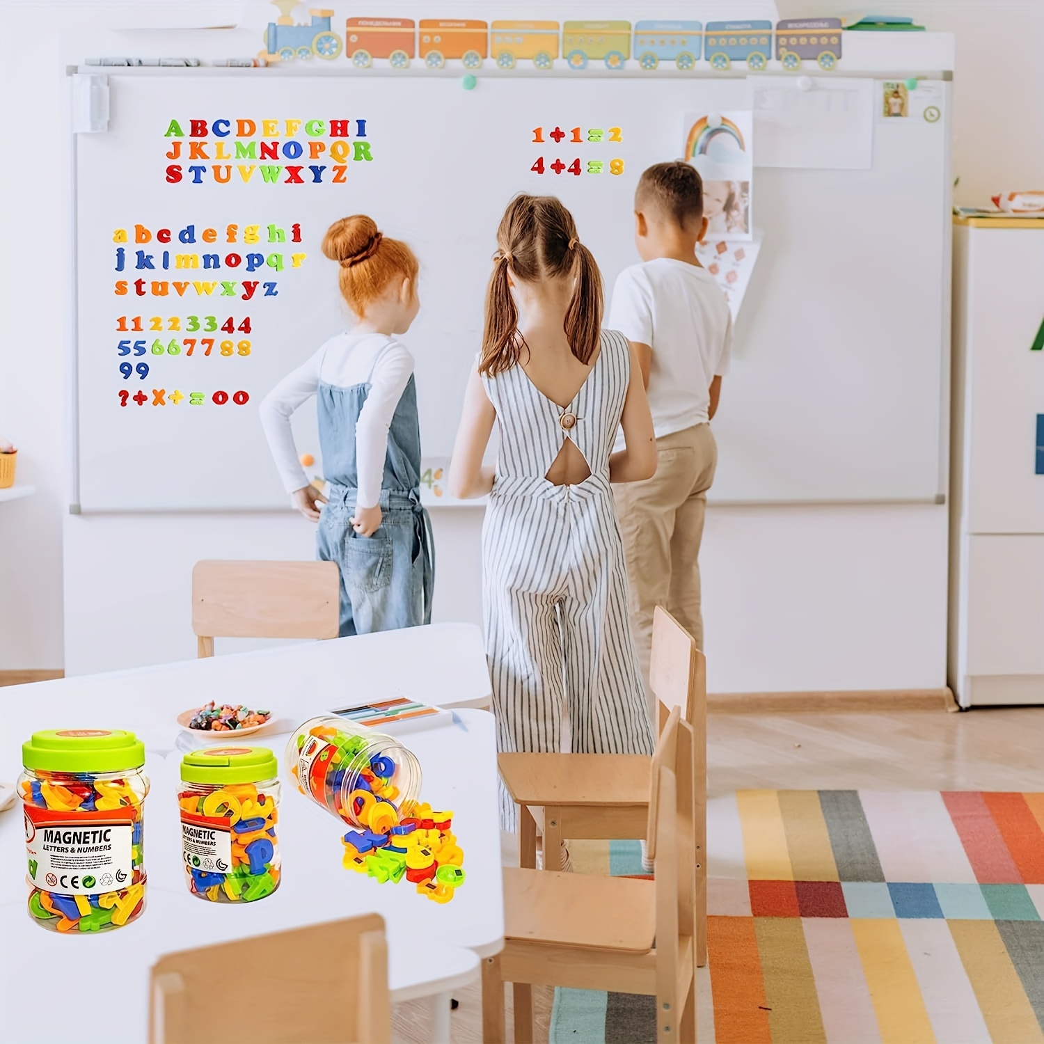 78個の磁気文字数字アルファベット、カラフルなABC 123 - Kids Education Alphabet Numbers のレビューと価格