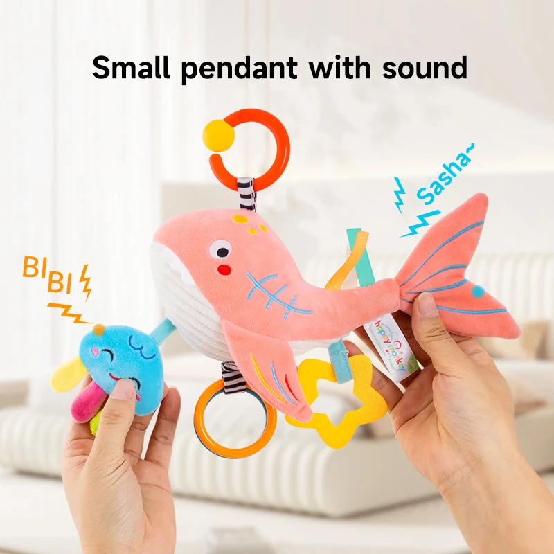 0-6-12ヶ月新生児用ソフトぬいぐるみ動物玩具、ベビーカー - Kids Educational Songs のレビューと価格