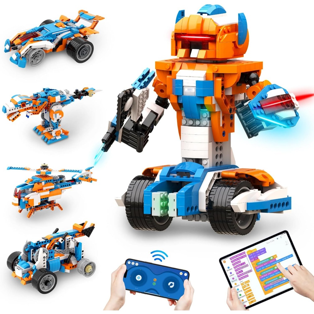 Apitor ロボット X 組み立てキット 12-in-1  - Kids Education App Free のレビューと価格