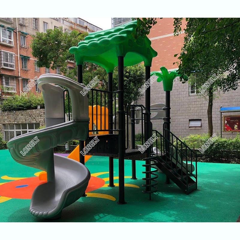 素晴らしい屋外遊具プラスチック製滑り台 子供用 LLDPE遊 - Kids Education Park のレビューと価格