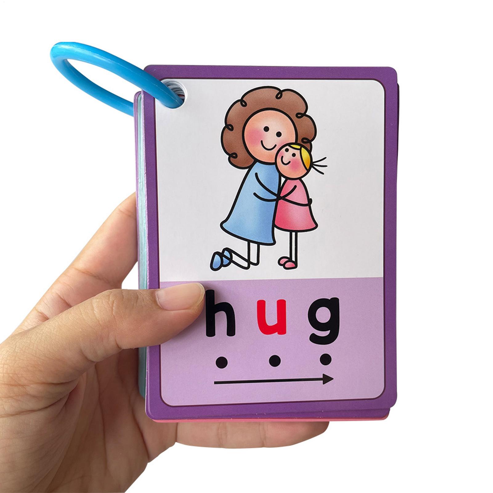 幼稚園フラッシュカード 70枚 ワードフラッシュカード フォ - Phonics Card Game のレビューと価格