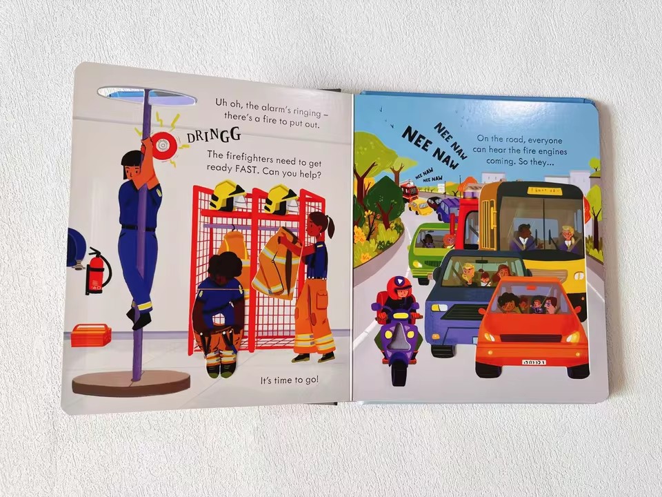 Usborne ピープインサイド 消防車の仕組みを知る 3D - Kids Education Book のレビューと価格