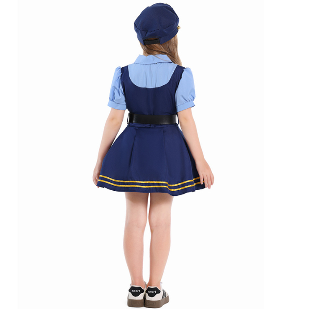 ハロウィン子供警察ジュディラビットコスプレ衣装セットパーティ - Kids Education School のレビューと価格
