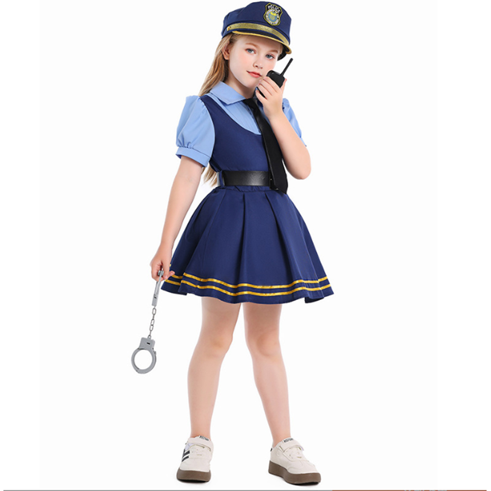 ハロウィン子供警察ジュディラビットコスプレ衣装セットパーティ - Kids Education School のレビューと価格