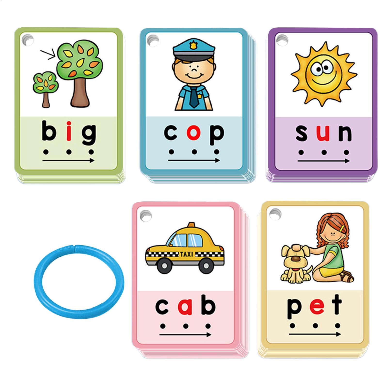 モンテッソーリ子供英単語学習フラッシュカード早期教育カード教 - Phonics Card Game のレビューと価格