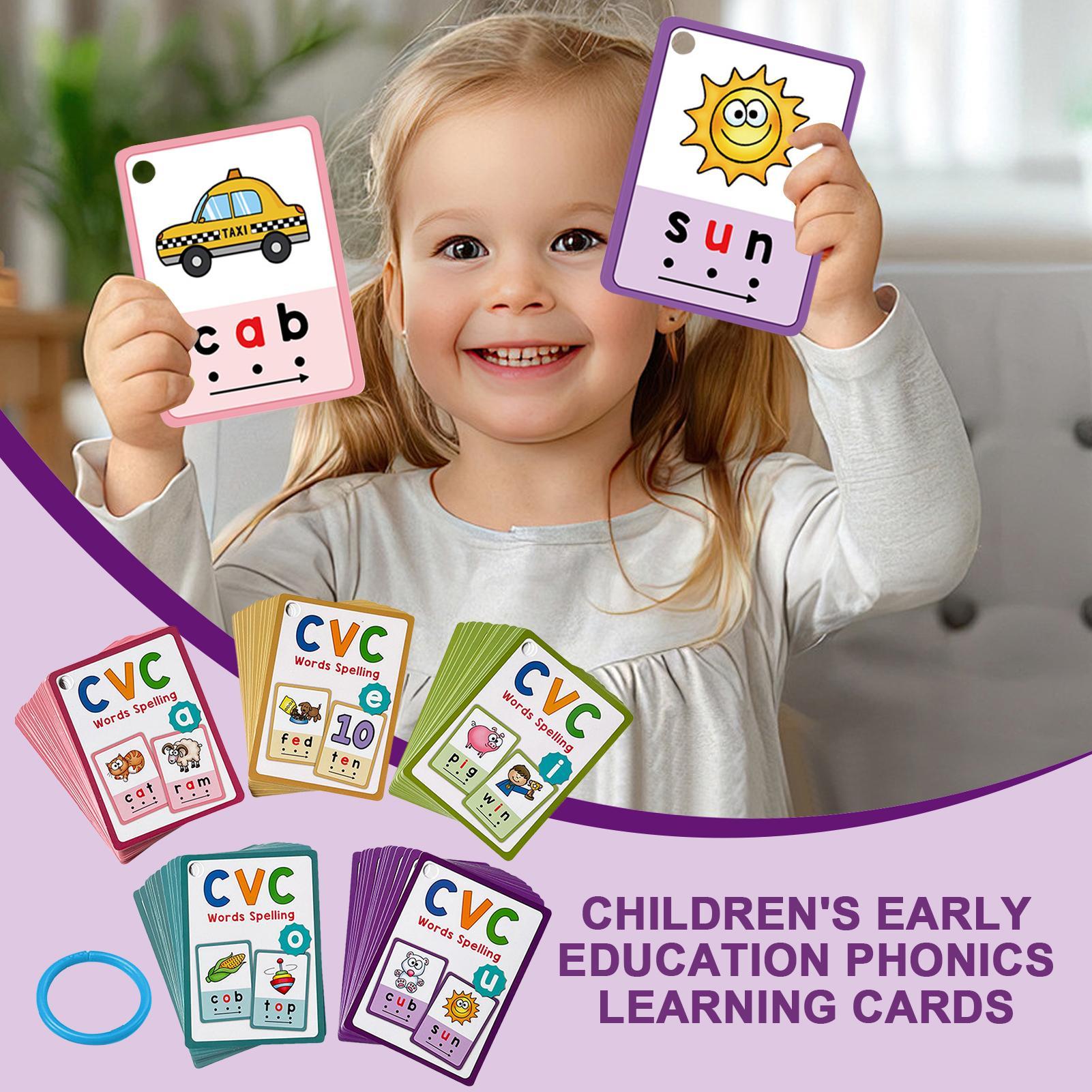 モンテッソーリ子供英単語学習フラッシュカード早期教育カード教 - Phonics Card Game のレビューと価格