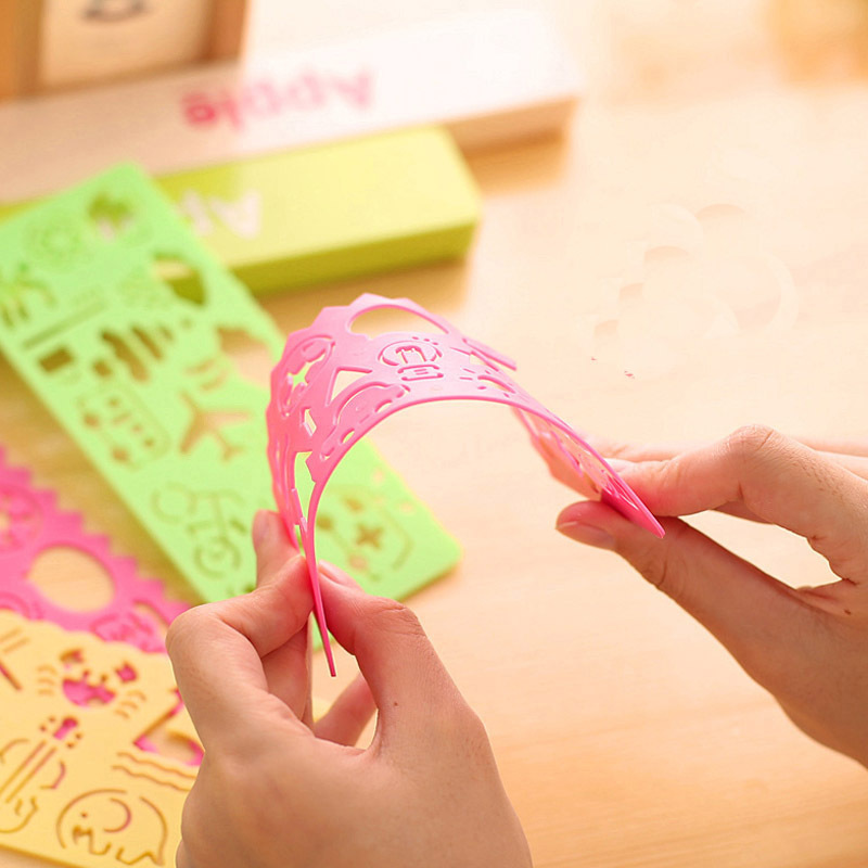 子供描画おもちゃ DIY 絵画テンプレート定規アートクラフト - Kids Education Template のレビューと価格