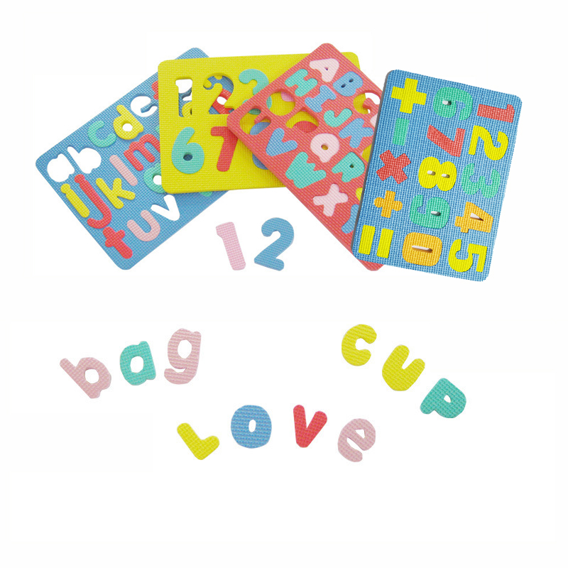 EVAフォーム-子供向けの3Dパズル,アルファベットの算術数 - Kids Education Alphabet Numbers のレビューと価格