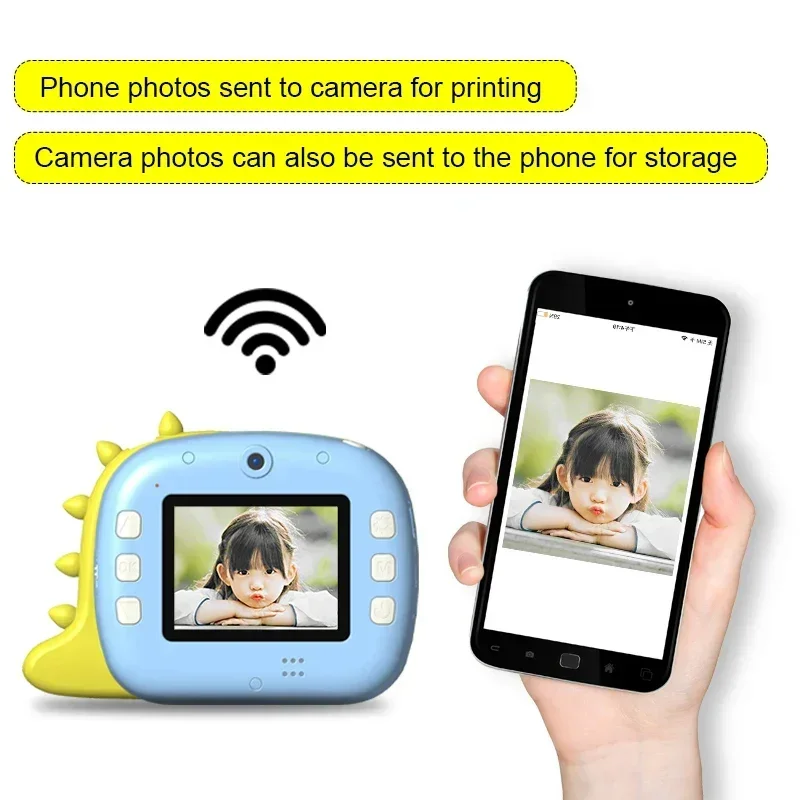 子供用デジタルカメラ 2.4インチ ミニポータブルインスタン - Kids Education Yes のレビューと価格