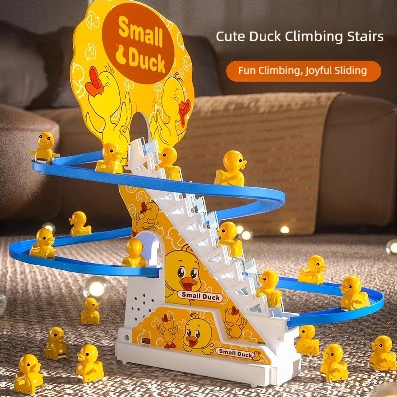 海外で人気の自動登坂アヒルトラックおもちゃ 3+ 電動自動階 - Kids Educational Songs のレビューと価格
