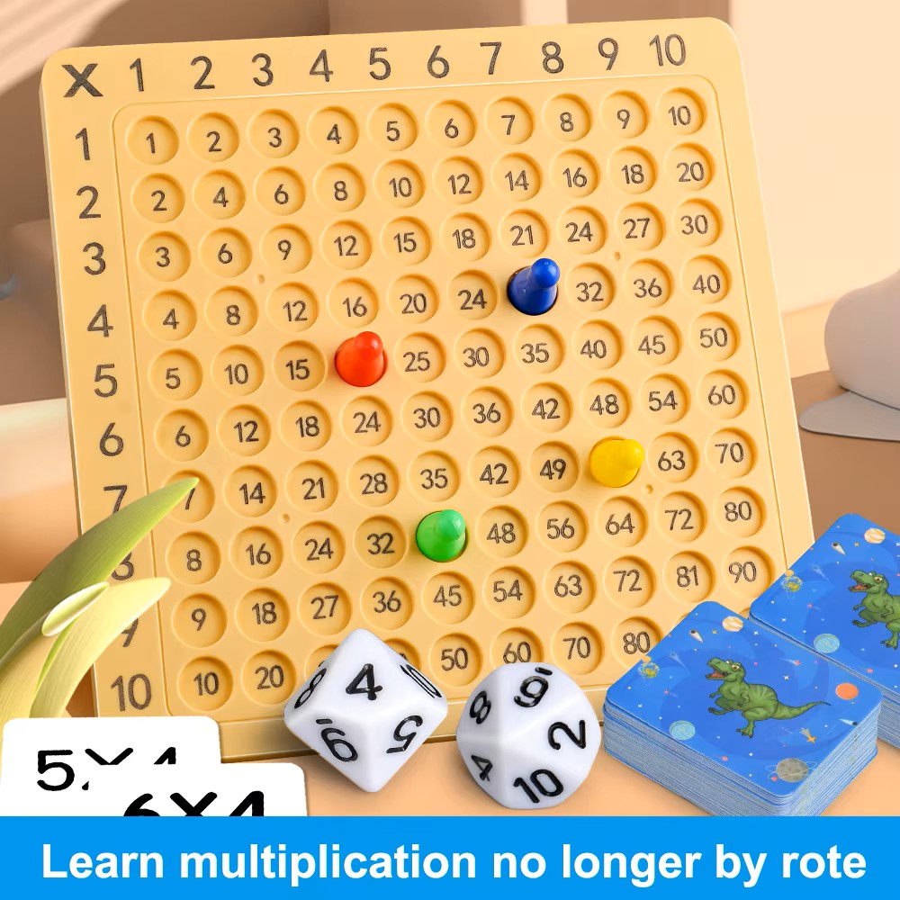 99 乗算ボードモンテッソーリ算数おもちゃ九九表数学学習カウ - Kids Education Table のレビューと価格