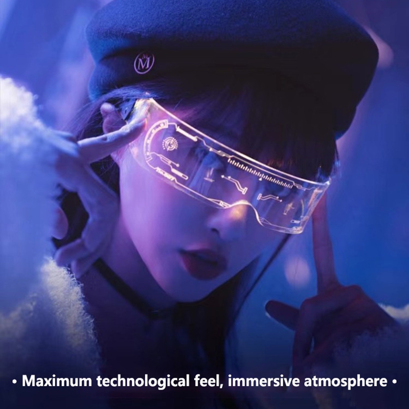サイバーパンク電気 LED メガネセンセーションメガネバーダ - Kids Educational Songs のレビューと価格