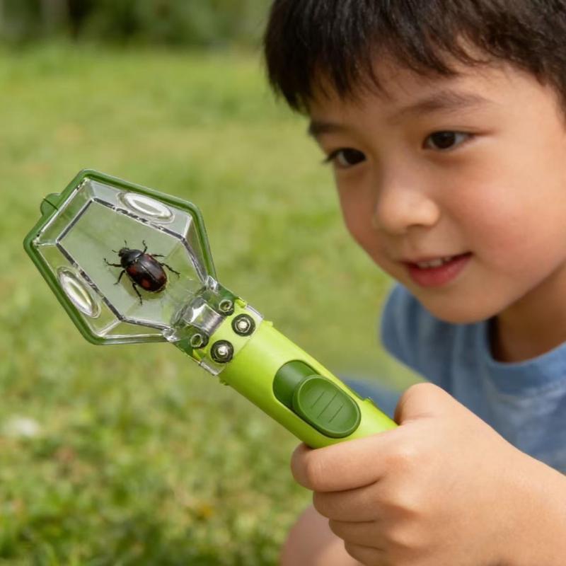 2倍拡大鏡 バグキャッチャー 昆虫観察器 屋外教育用ボックス - Kids Outdoor Education のレビューと価格