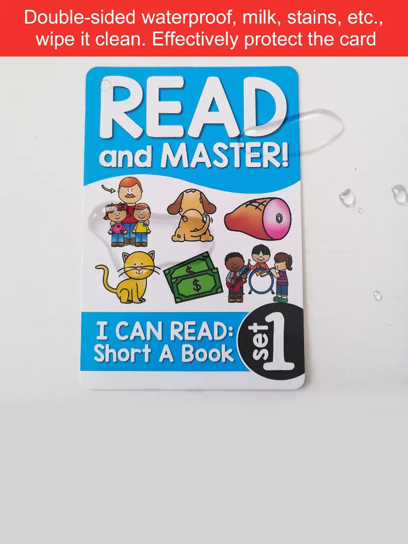 英語の言語学習カード、教育用モンテッソーリ、ドカリゲーム、c - Phonics Card Game のレビューと価格