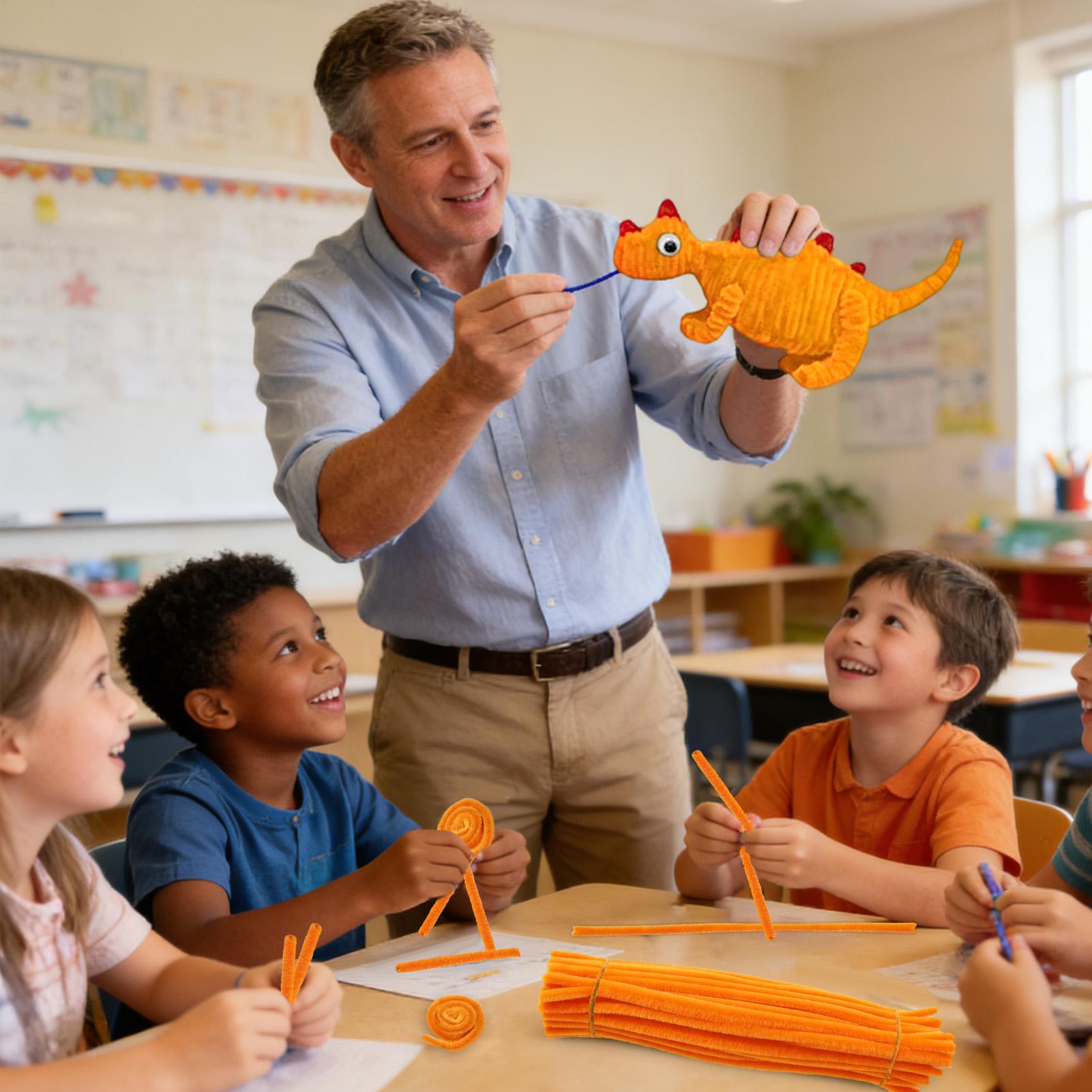 シェニールステムパイプ キッズDIY クリエイティブおもちゃ - Kids Education School のレビューと価格