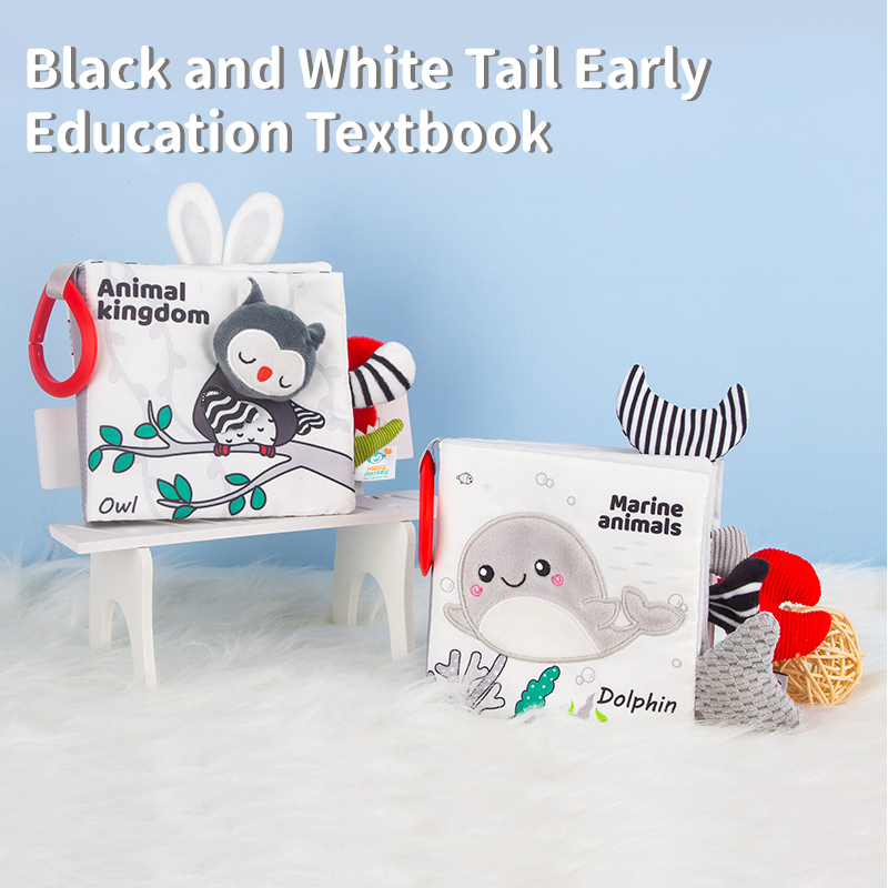 モンテッソーリ赤ちゃん早期教育動物尾ブック親子インタラクショ - Kids Education Book のレビューと価格