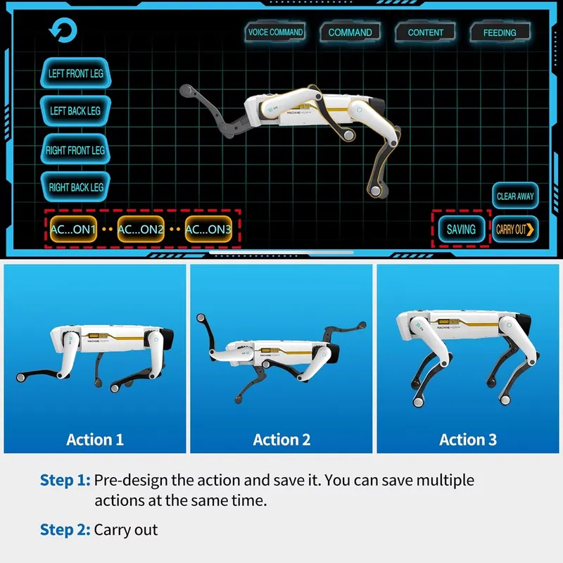 スマートロボット犬インタラクティブSTEM玩具音声制御30ア - Kids Education App Free のレビューと価格