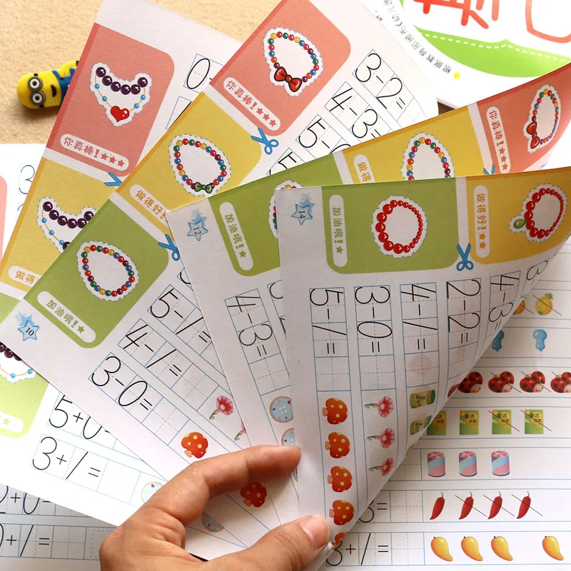 子供のための算術エクササイズブック、数学学習、早期教育、応答 - Kids Education Questions のレビューと価格