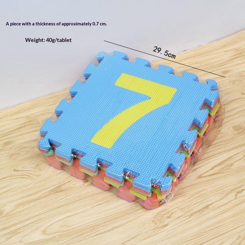 無毒PEフォーム製プレイマット アルファベット数字パズルマッ - Kids Education Alphabet Numbers のレビューと価格