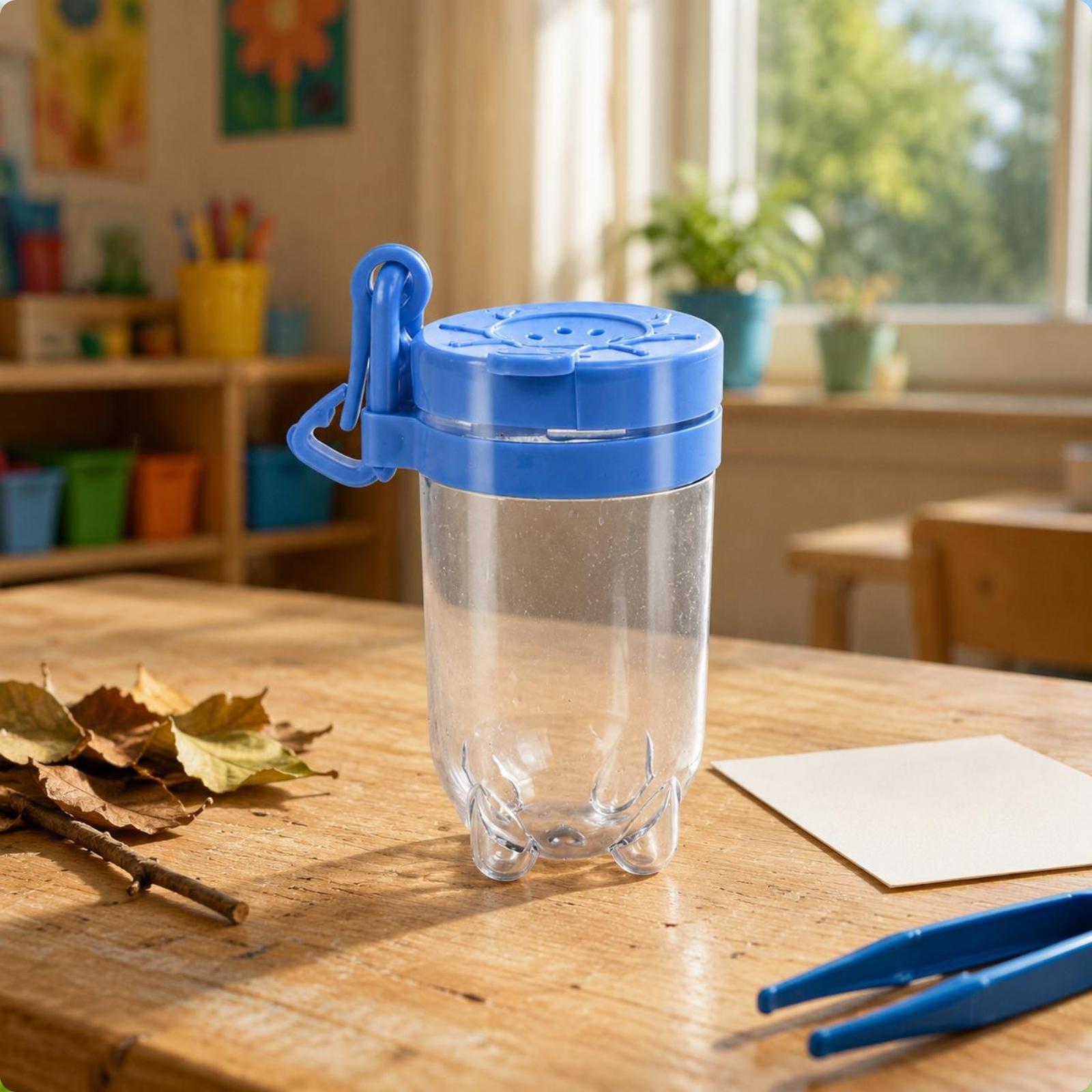 子供用昆虫観察容器 透明プラスチックジャー 通気性のある蓋付 - Kids Education Park のレビューと価格