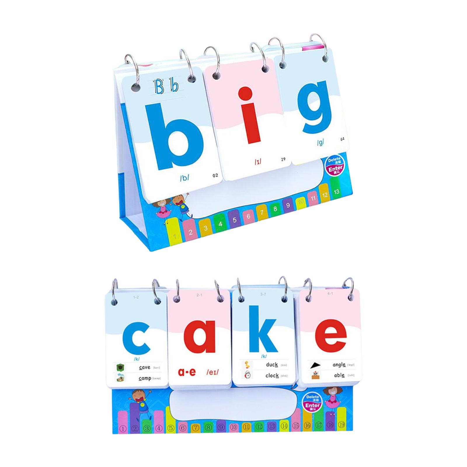 幼児のための10代のアルファベットの単語スペル,教育ツール, - Phonics Card Game のレビューと価格