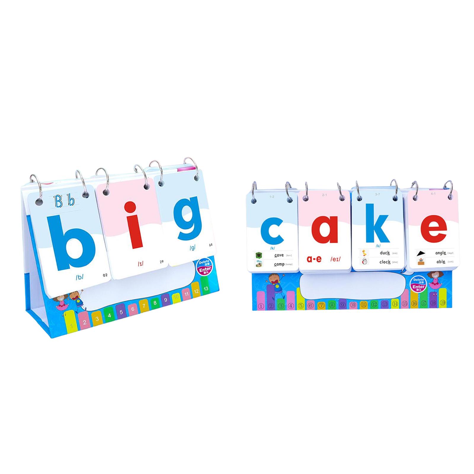 幼児のための10代のアルファベットの単語スペル,教育ツール, - Phonics Card Game のレビューと価格