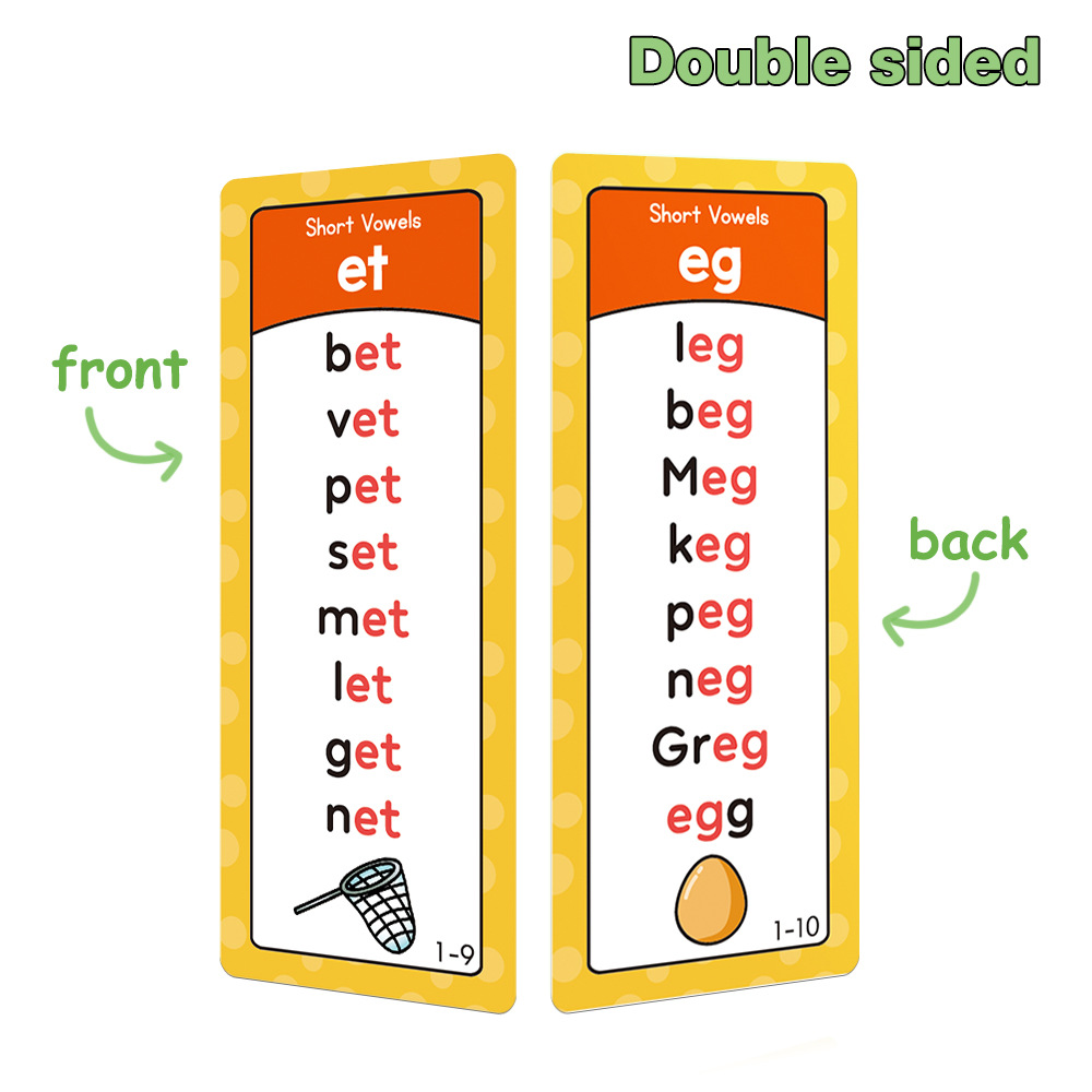 ポータブル英語ナチュラルスペルフォニックス子供用学習カードモ - Phonics Card Game のレビューと価格