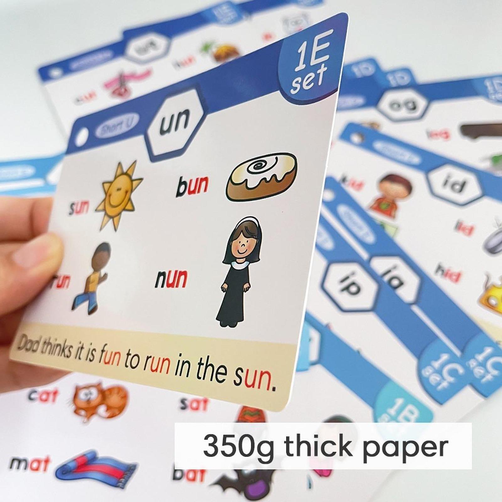 フォニックスフラッシュカード 読み方を学ぶ 楽しい学習アクテ - Phonics Card Game のレビューと価格