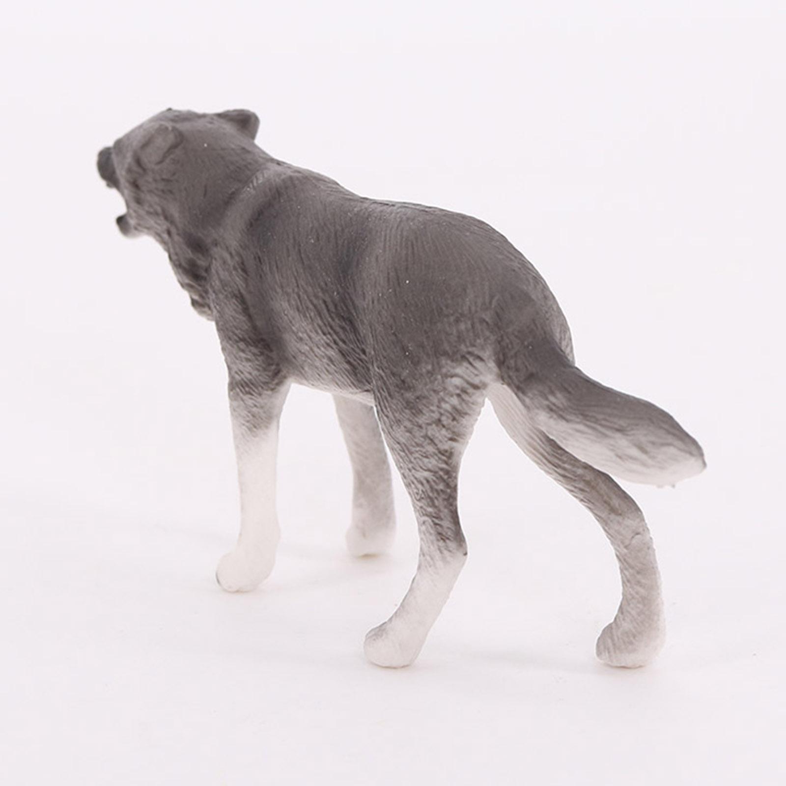 教育用オオカミの子動物おもちゃ PVC モデルフィギュア子供 - Kids Education Table のレビューと価格