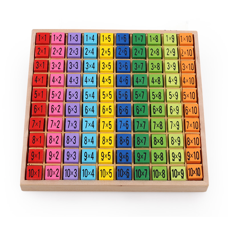 モンテッソーリ教育子供のおもちゃ赤ちゃん数学算数おもちゃ 9 - Kids Education Table のレビューと価格