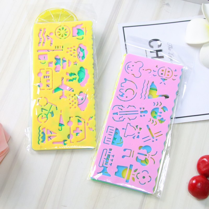 幾何学スピログラフ描画ステンシルセット絵画テンプレート定規ア - Kids Education Template のレビューと価格